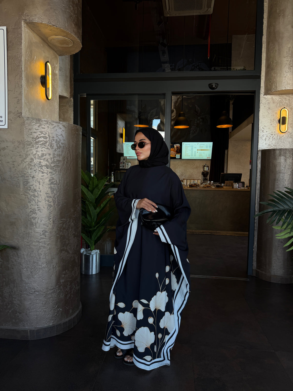 Desenli Kaftan